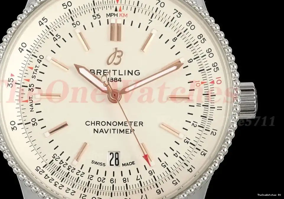 41mm A2824 Dial SS 1 Navitimer TF LE Cream 0428